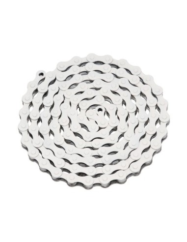 YBN Chain 1/2x1/8x112 1/Speed White.